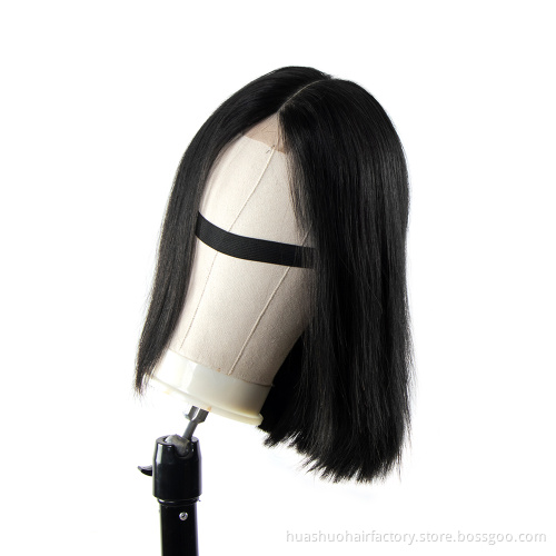 Virgin Brazilian Remy Jerry Curl Short Hair Frontal Lace Wig ,Peruvian Jerry Curl Human Hair Lace Front Bob Human Hair Wig